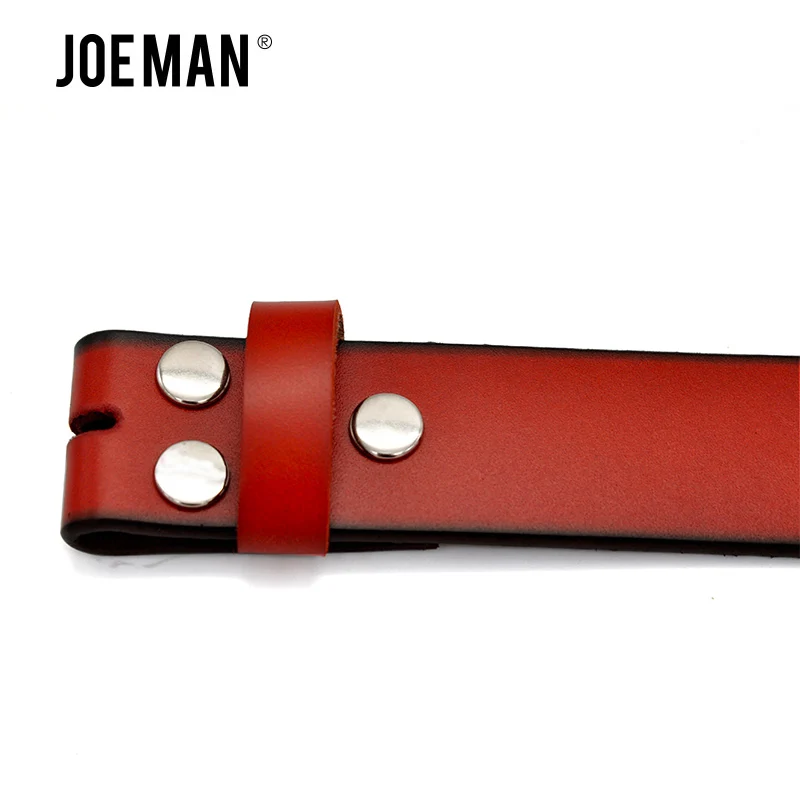 Genuine Leather Belts for Men Strap Without Buckle One Layler For Vintage Jeans Black Dark Brown Yellow | Аксессуары для одежды