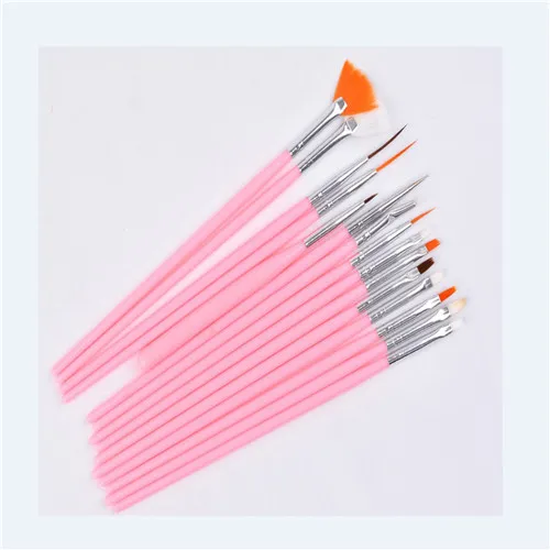 Новинка Лидер продаж кисти для дизайна ногтей набор инструментов | Красота и