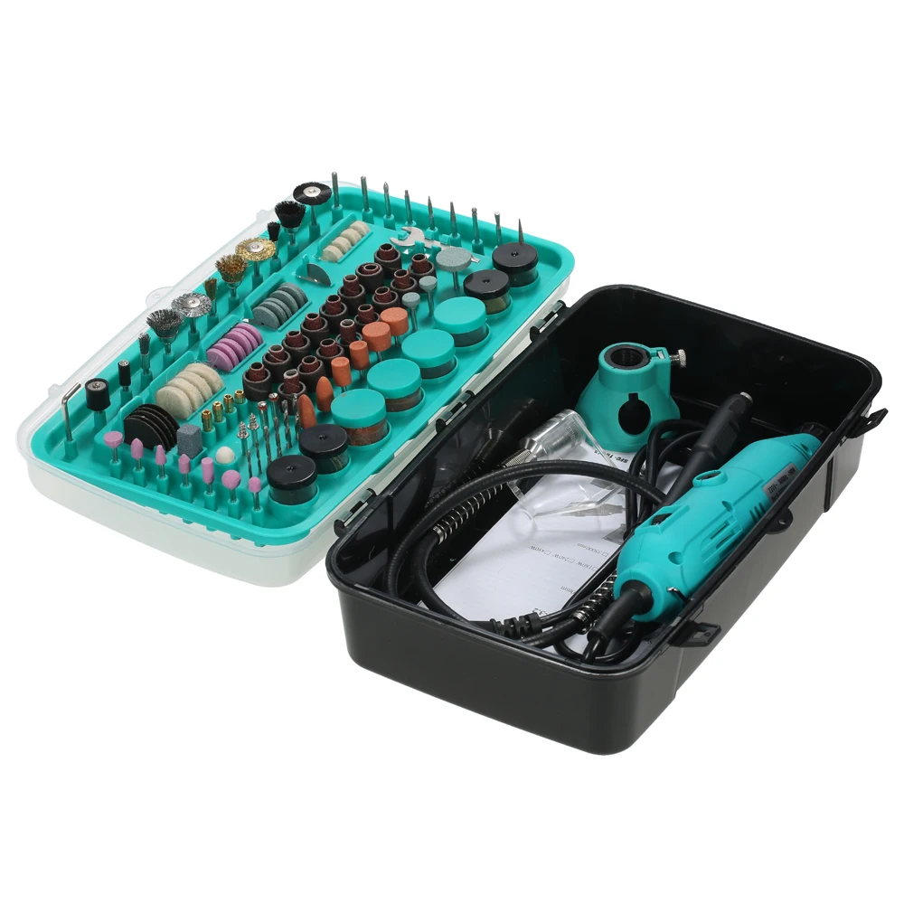 Электрическая шлифовальная машина 228 шт. сверлильный гравер + переменная