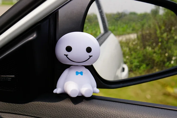 Bobblehead Baymax фигурка автомобиля тире украшения милые качающиеся головы игрушки для автомобиля автомобиль Декор для автомобильной приборной панели воздушный шар интерьер