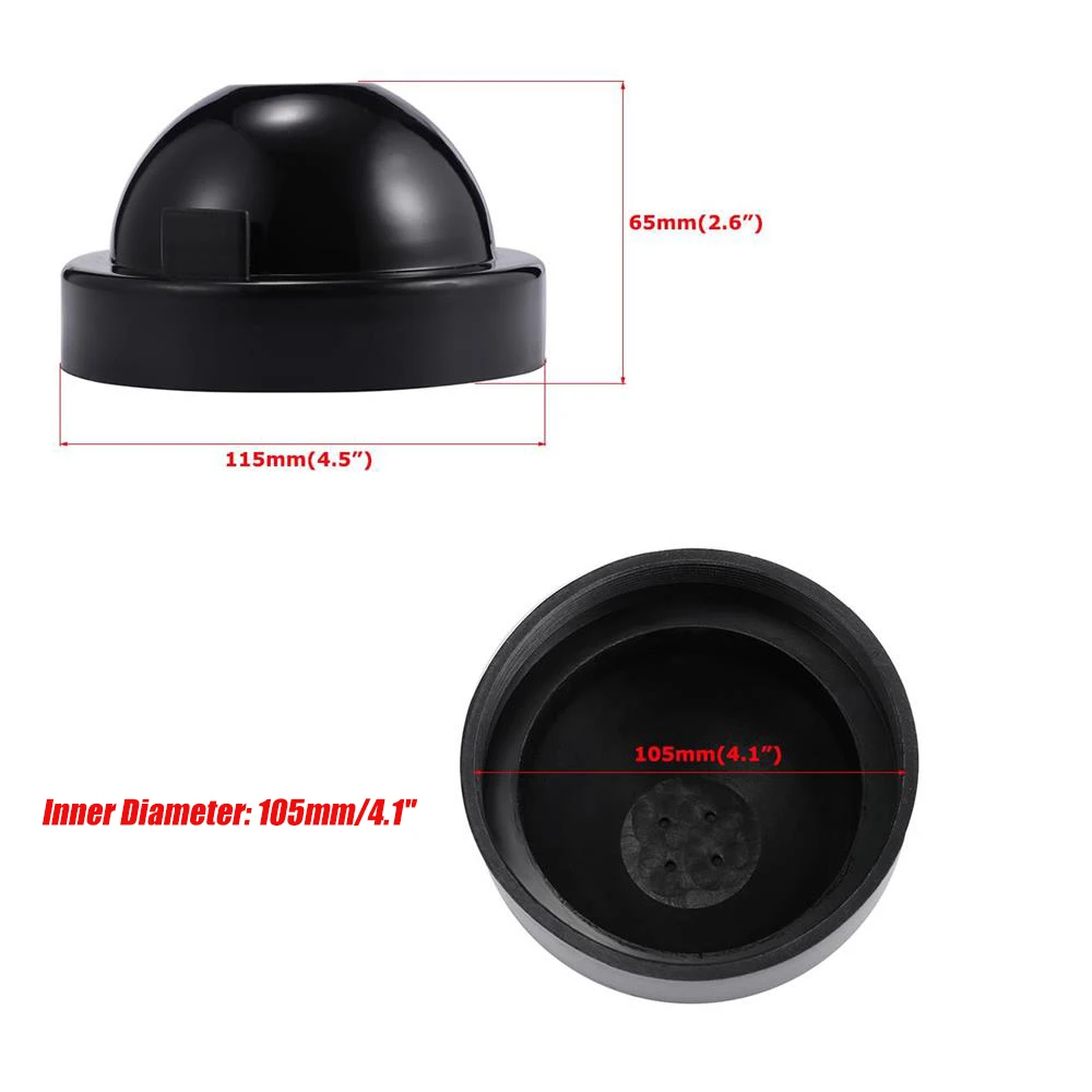 Inner Diameter 105mm Partol HID светодиодный автомобильный Пылезащитный Чехол резиновый водонепроницаемый пылезащитный уплотнительный налобный фонарь крышка 65 мм 70 мм 75 мм 85 мм 100 мм 105 мм - Цвет: Inner Diameter 105mm