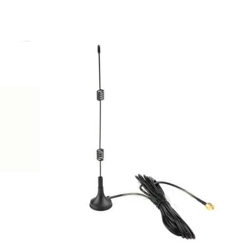Wi Fi Автомобильная Радио Антенна 2 4G 7dBi RP SMA Мужская присоска беспроводной