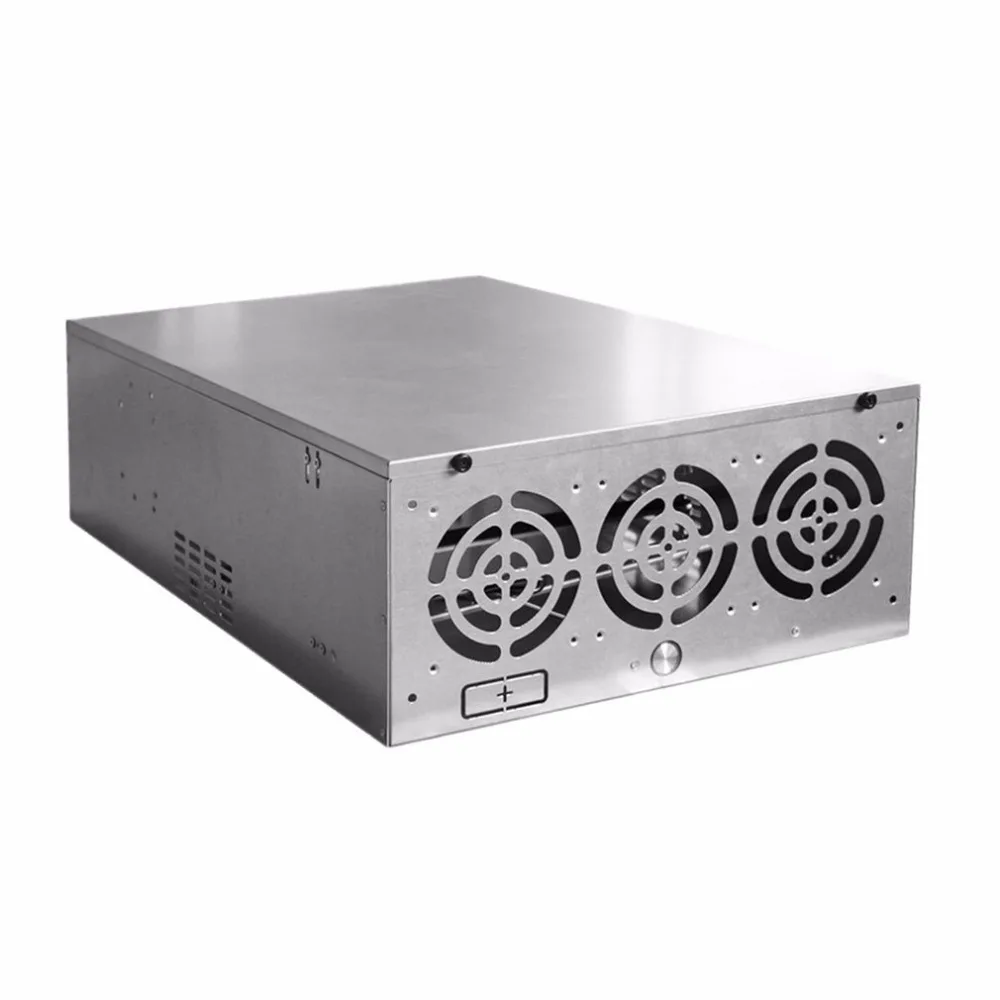 Графический чехол KEBETEME для майнинга на открытом воздухе GPU ATX Fit 6/8 видеокарта Ethereum