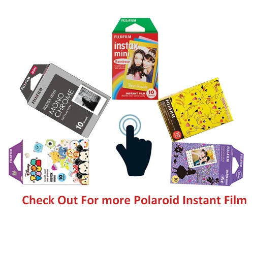 Фотокамера моментальной печати Fujifilm Instax WIDE 300+ одноцветная белая рамка Fuji Instant 210, 40 листов, цветные фотопленки