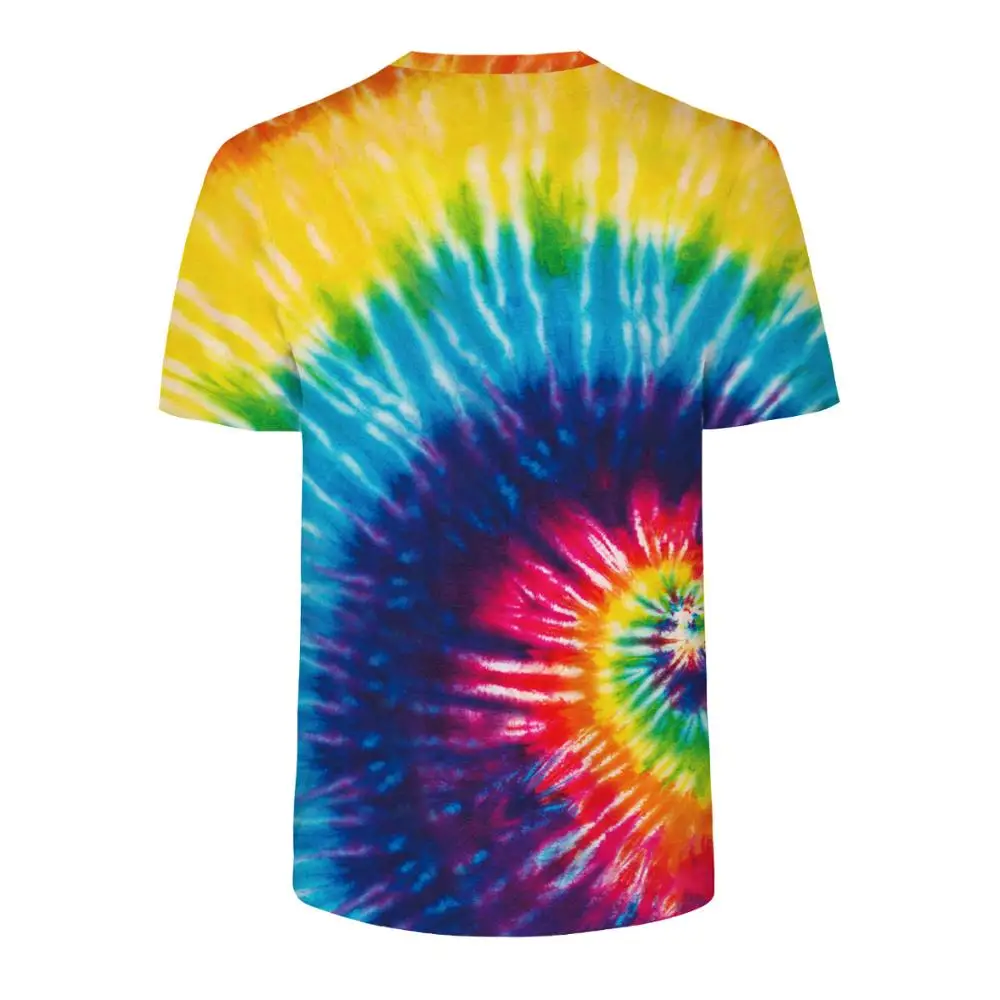 Новая летняя женская цветная контрастная окрашенная цифровая печать дикая пара