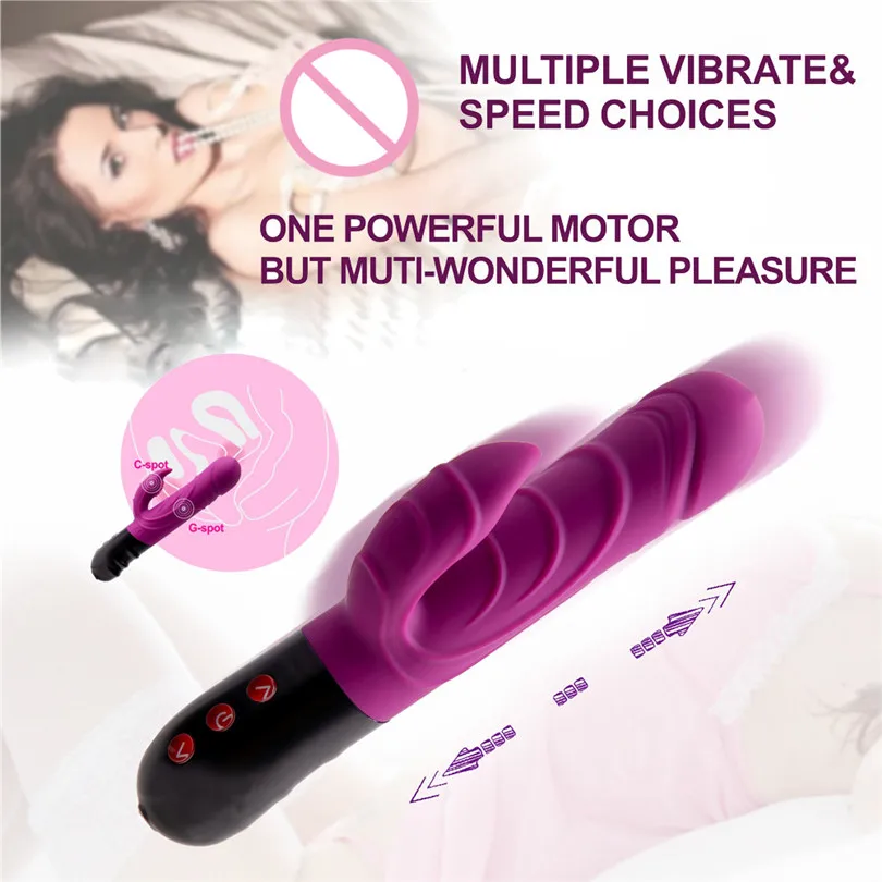 10 скоростной вибратор Супер сильный два двигателя Водонепроницаемый