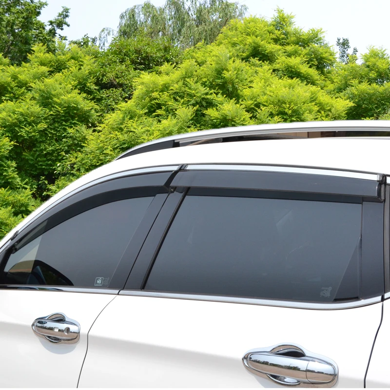 4 шт./компл. 2010 2016 Sportage R ветрозащитные козырьки вентиляционные отверстия навесы и