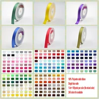 100 polyester single face satin ribbon 245 colors in stocktop quality for diy crafthairsewingpackagingwedding party