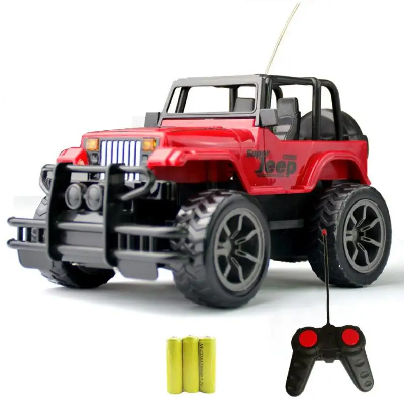 1:24 Дрифт скорость радио дистанционное управление RC Jeep внедорожный автомобиль+ фара