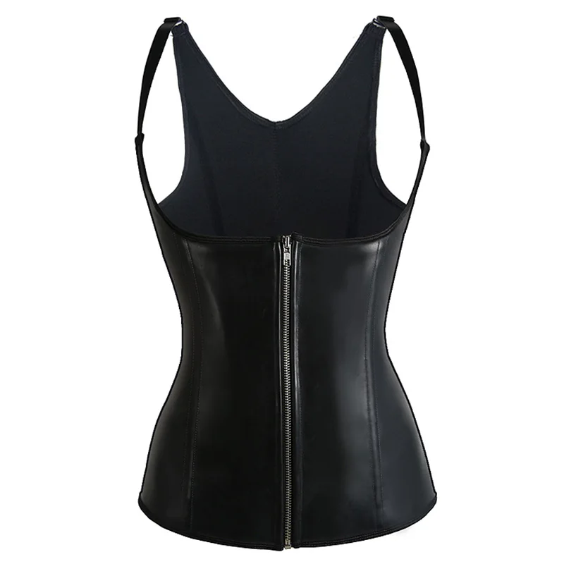 Латексный корсет для коррекции фигуры утягивающий тренажер похудения одежда