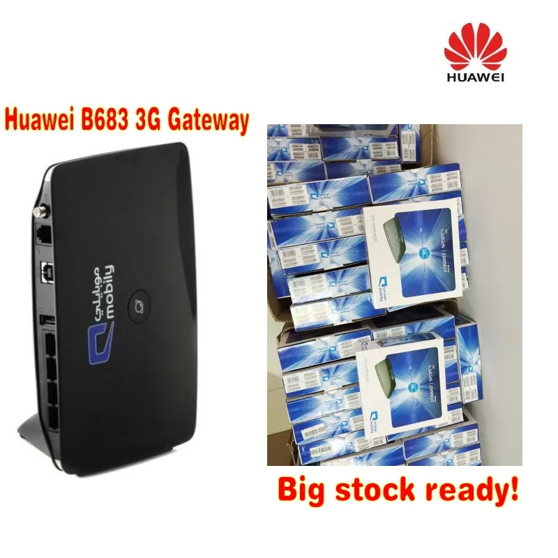 

Разблокированный Wi-Fi роутер HUAWEI B683 3G со слотом для SIM-карты