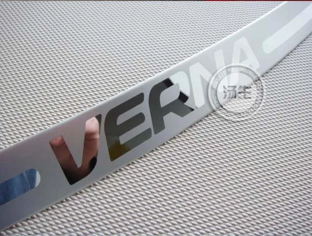 Внешний Высококачественный протектор заднего бампера из нержавеющей стали для