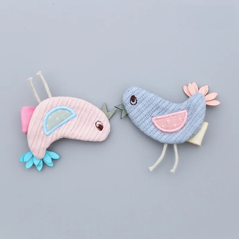 Заколки для волос в виде птиц из ткани 20 шт./2 к|accessories fashion|fashion accessoriesgirls hair clips |