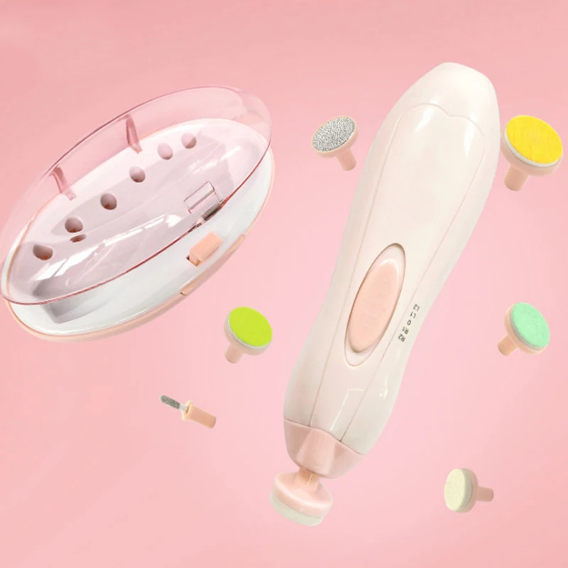 

Hot S Electric Baby Nail Grinder Pen Type Kids Toenail Fingers Toes Polish Set Grinding Machine Nail Care Manicure Tools