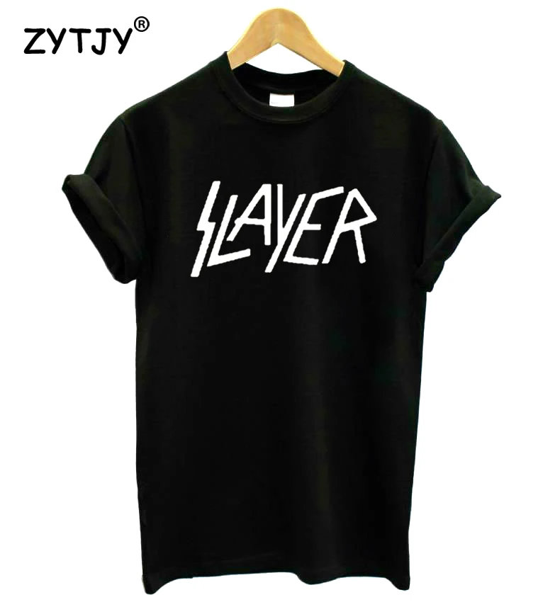 

slayer Print Women Tshirt Cotton Casual Funny t Shirt For Lady Girl Top Tee Hipster Tumblr Drop Ship HH-125