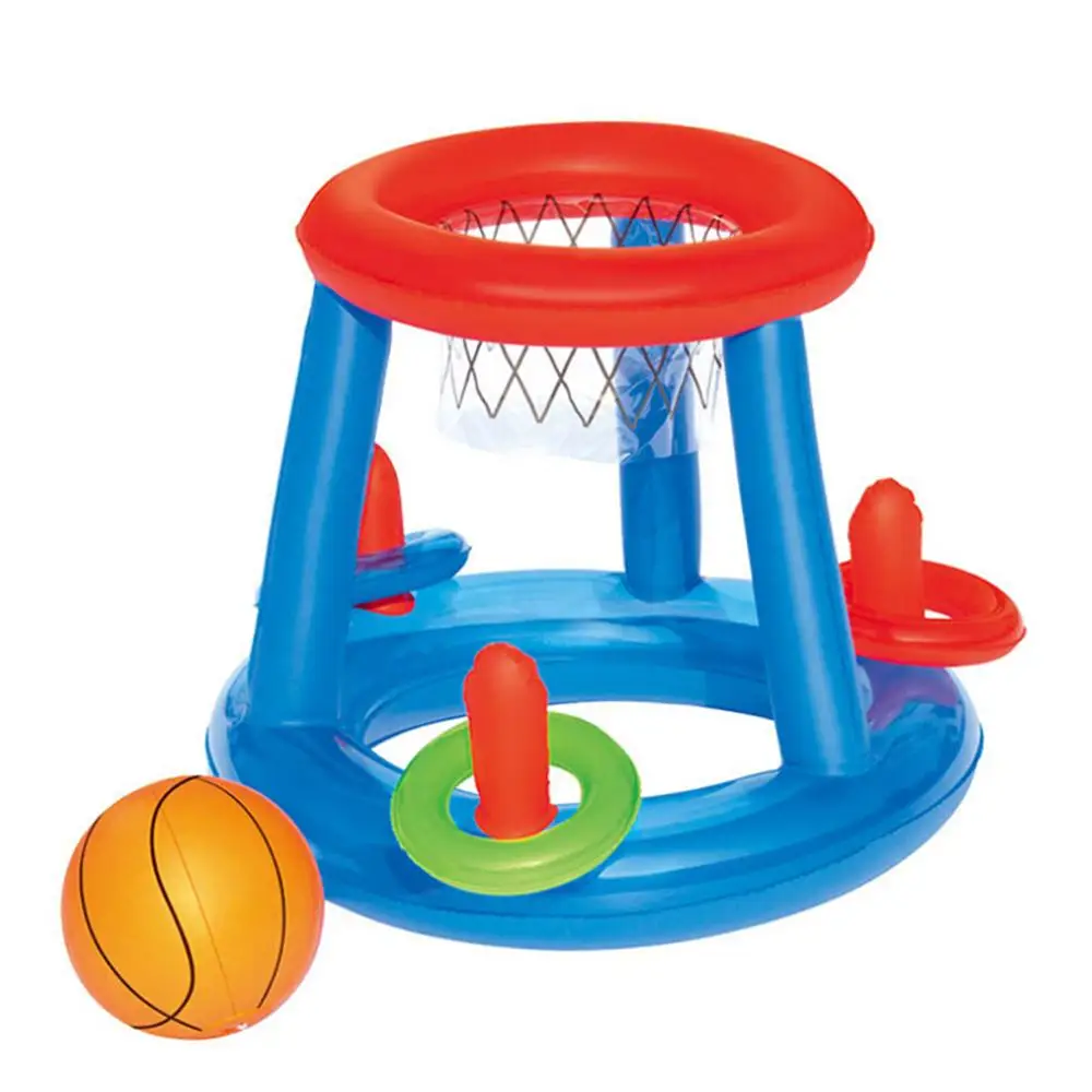 Водяной надувной гол для бассейна остров плавающий водные игрушки праздничная