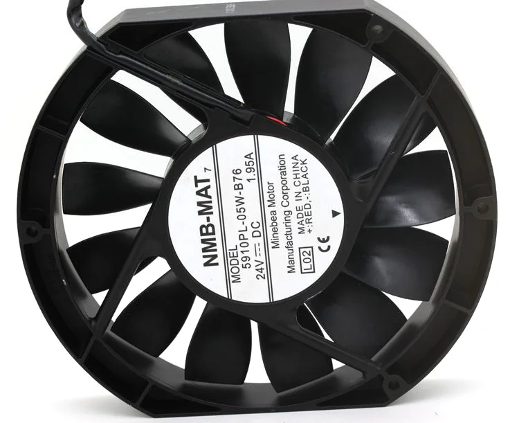 5910PL-05W-B76 17025 24V 1.95A Вентилятор охлаждения привод 170*170*25 мм