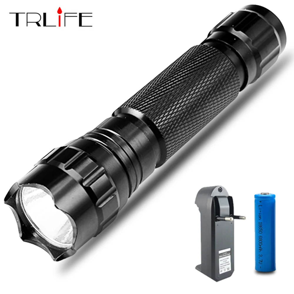 501B 3W фиолетовый светильник ультрафиолетовый Luxeon 395 410nm УФ светодиодный + 18650