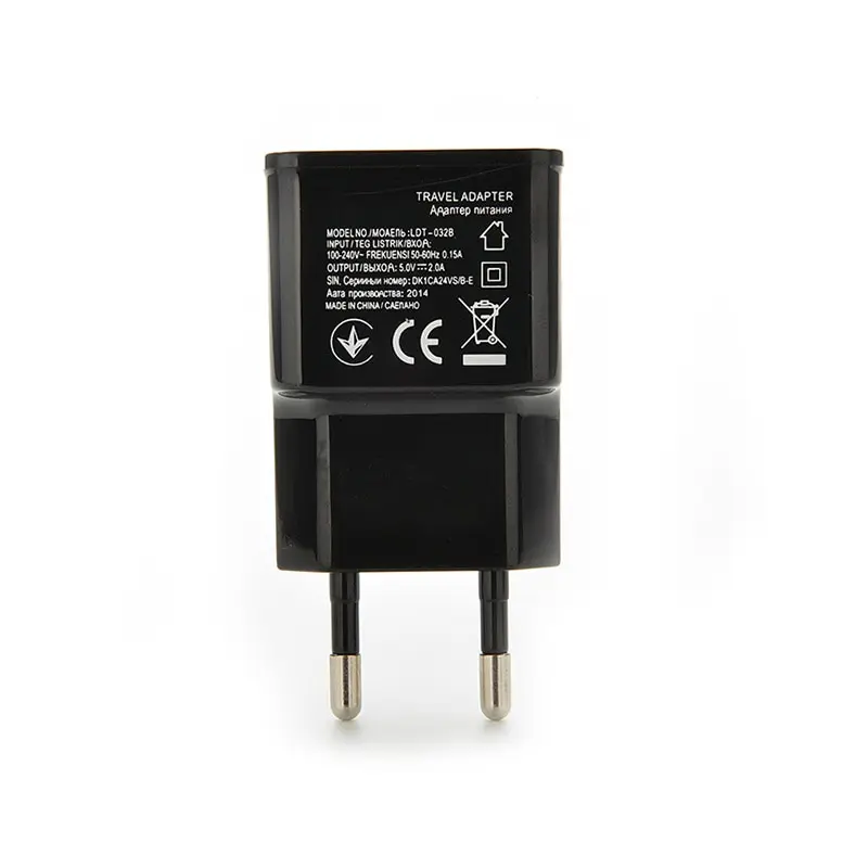 1 шт. двойной порт USB 2 Мобильный телефон для дома и путешествий настенное зарядное