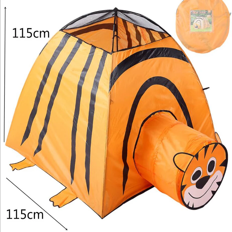 B3 Детские игрушки Teepees палатки для детей мультфильм Животные Wigwam с туннелем Большой сухой шарик бассейн яма спортивные игры на открытом воздухе дом - Цвет: B3