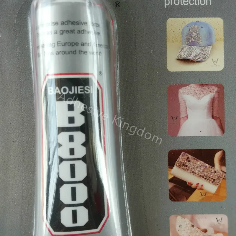 Новинка 110 мл прозрачная эпоксидная смола B8000 для плюшевой ткани Diy самоклеящиеся