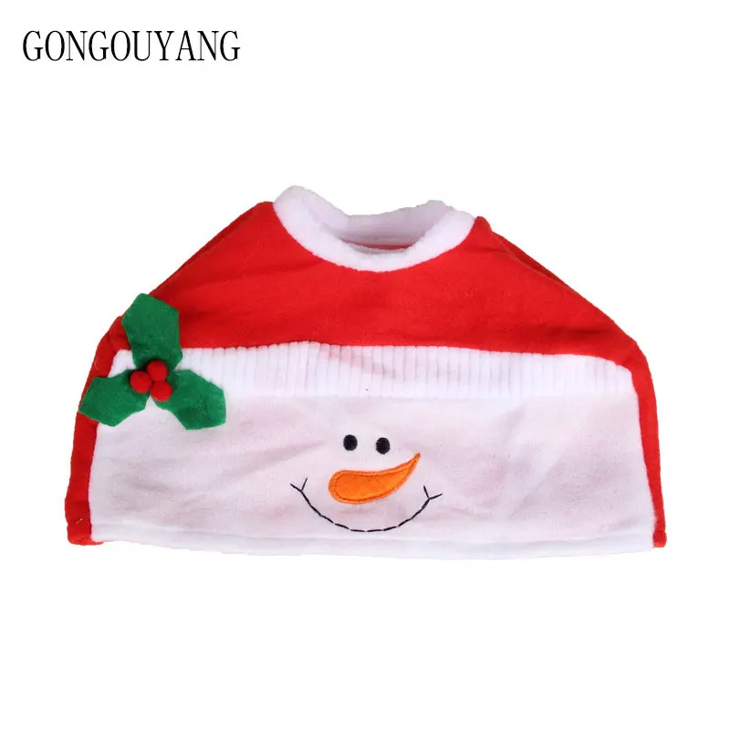 Веселая яркая обложка украшение для дома в виде Санта-Клауса рождественского