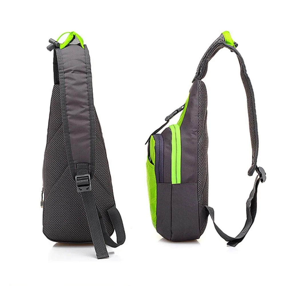 Водонепроницаемая нейлоновая нагрудная Сумка слинг унисекс дорожный мессенджер