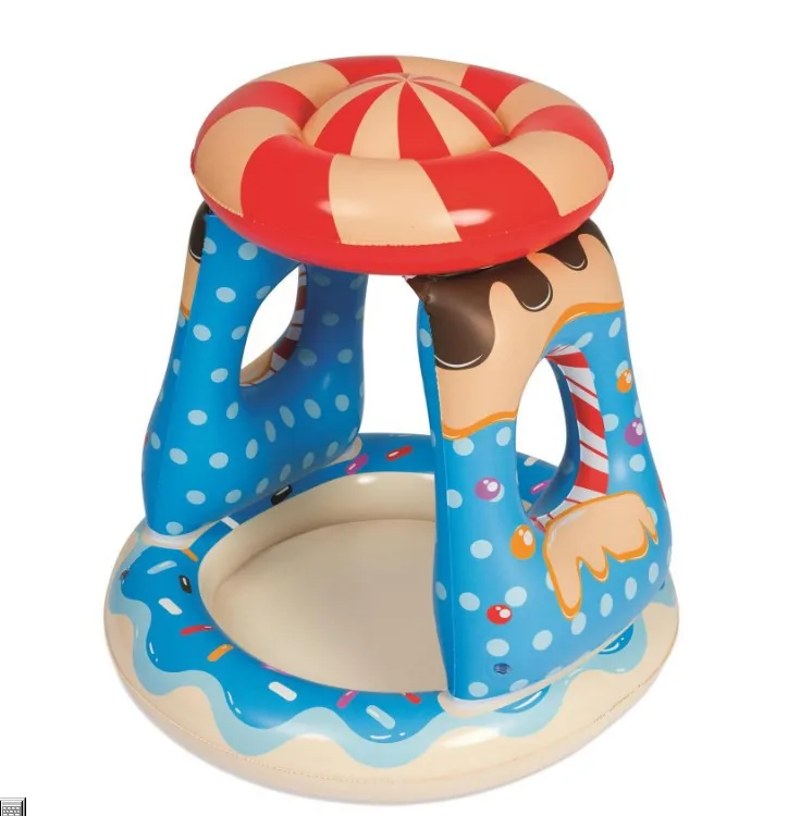 Candy Awning Pool Жираф детский Piscina надувной бассейн детский плавательный бассейн детские надувные игрушки Piscina детские надувные игрушки для бассейна - Цвет: Candy Awning Pool