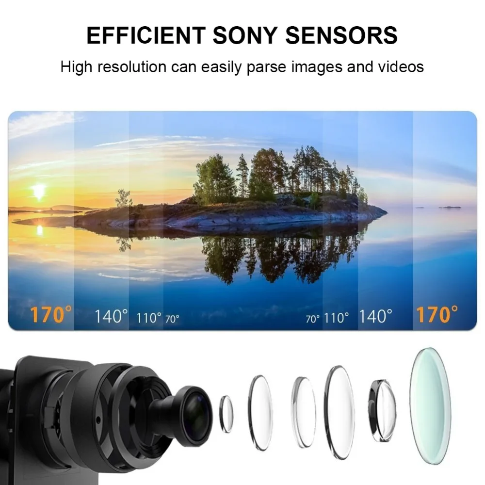 GOLDFOX H9R/H9 4K HD экшн-камера WiFi 1080P Пульт дистанционного управления Спорт DV go Водонепроницаемая профессиональная видеокамера шлем видео автомобиля
