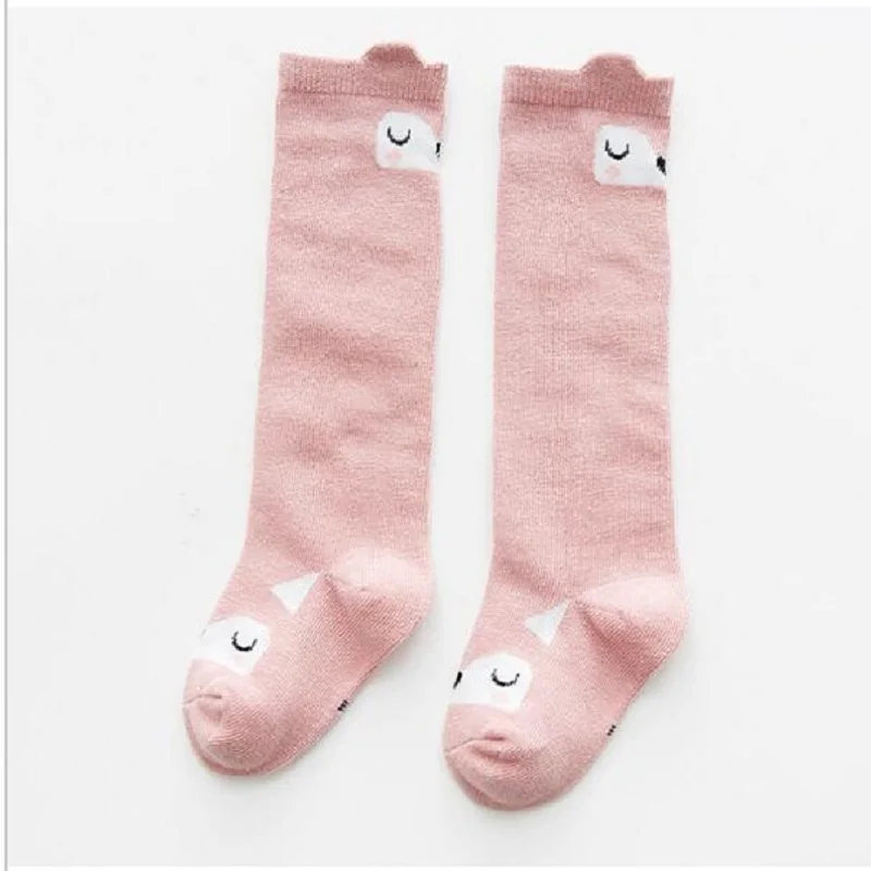 Детские гольфы для маленьких девочек и мальчиков Носки с рисунком кота кролика