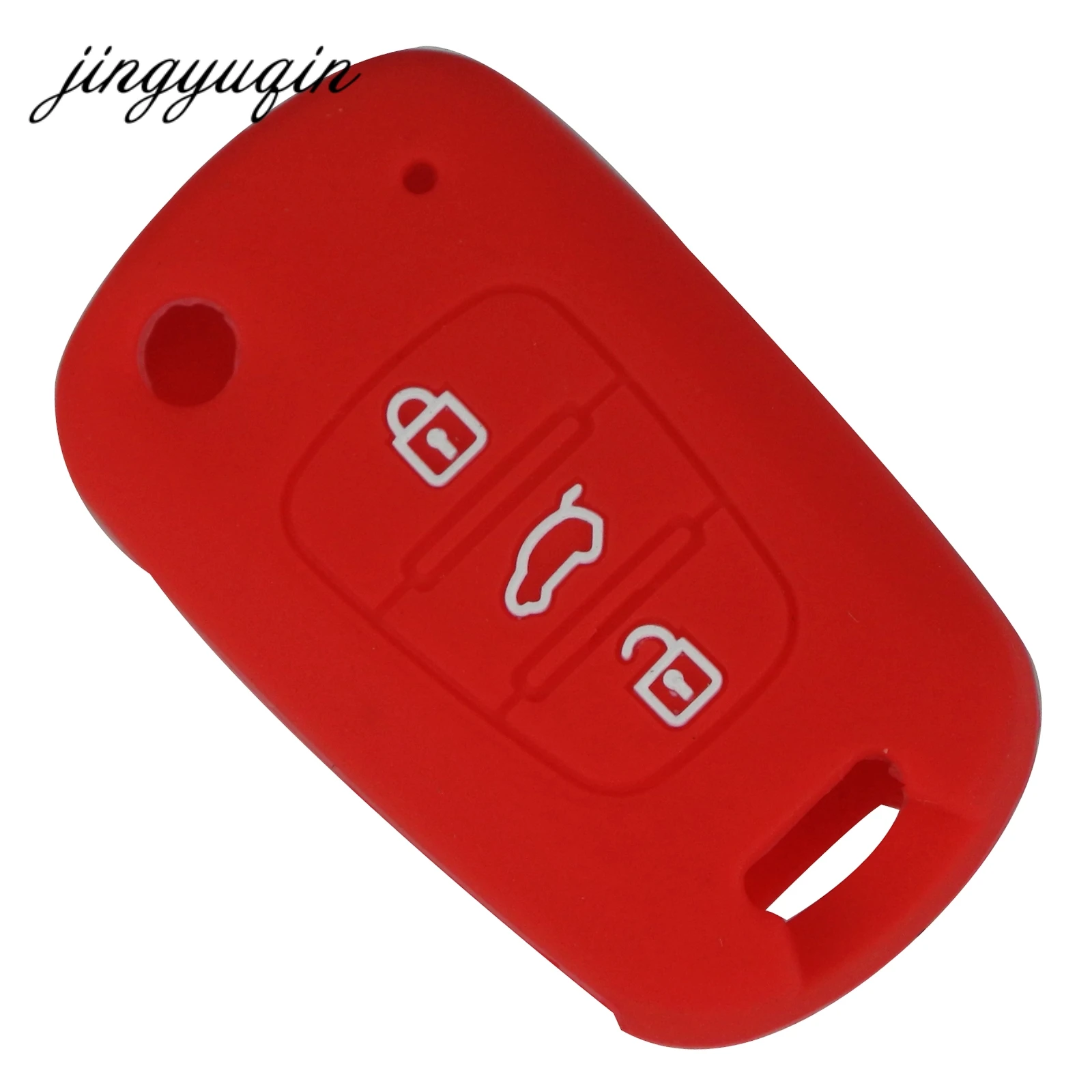 Силиконовый автомобильный чехол книжка для ключа jingyuqin Kia RIO K2 K5 Sportage Sorento Hyundai i20 i30