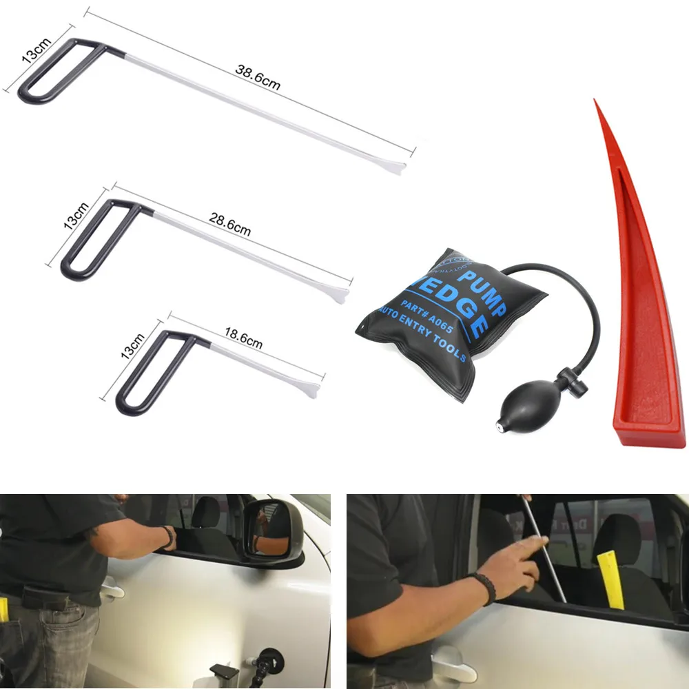 PDR инструменты крючки Пружинные стальные стержни вмятин удаление автомобиля