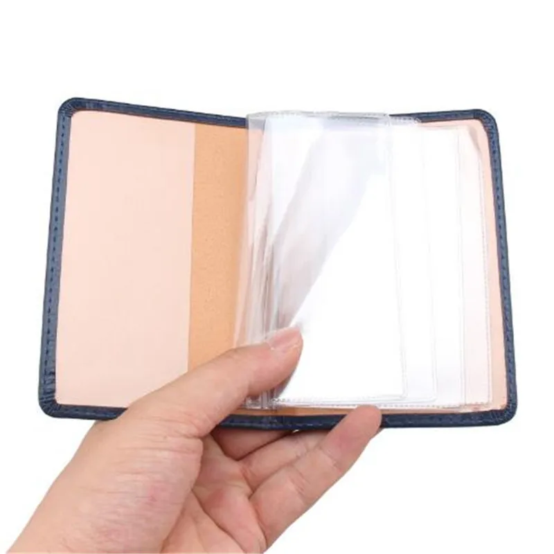 

New Fashion Design Russian Auto Travel Driver License Bag Leather Car Driving Documents Protective Case Credit Card Holder Bag