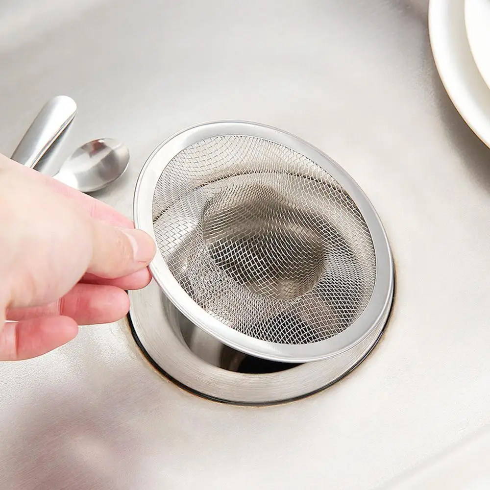 Сетчатый фильтр для кухонной раковины 2 шт./компл. из нержавеющей стали 304