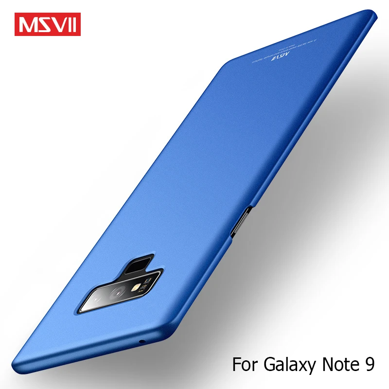 MSVII чехол для samsung Galaxy Note 9 матовый 8 Ультратонкий защитный пластиковая крышка Note9