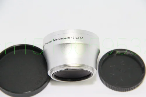 

37mm 2.0x TELE Telephoto LENS for Camcorder 37 mm 2x Silver
