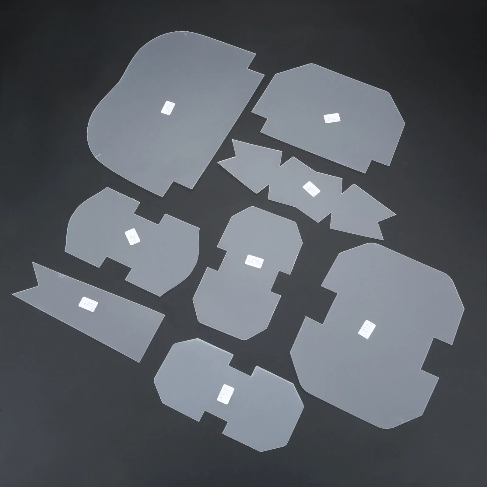 39 шт. прозрачные пластиковые Шаблоны для вышивки шитья рукоделия инструменты