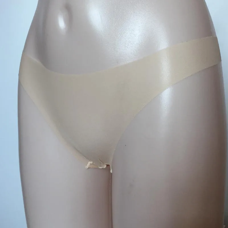 

Woman's Sheer Seamless Tanga Peekaboo Panties Transparent Nylon Knickers Slim Sheer G-string Lingerie Invisible Briefs