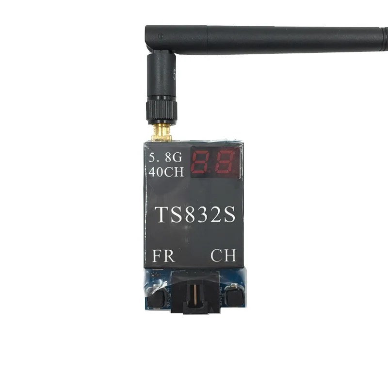 Беспроводной AV передатчик DTXMX TS832S FPV 5 8G 40CH 600 мВт 7 4 16 В для радиоуправляемой камеры