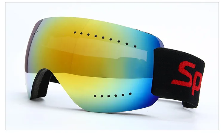 Горячие лыжные очки UV400 сноуборд для мужчин и женщин бескаркасные противотуманные очки для мотокросса лыжные очки защита от снега очки для катания на коньках лыжные очки
