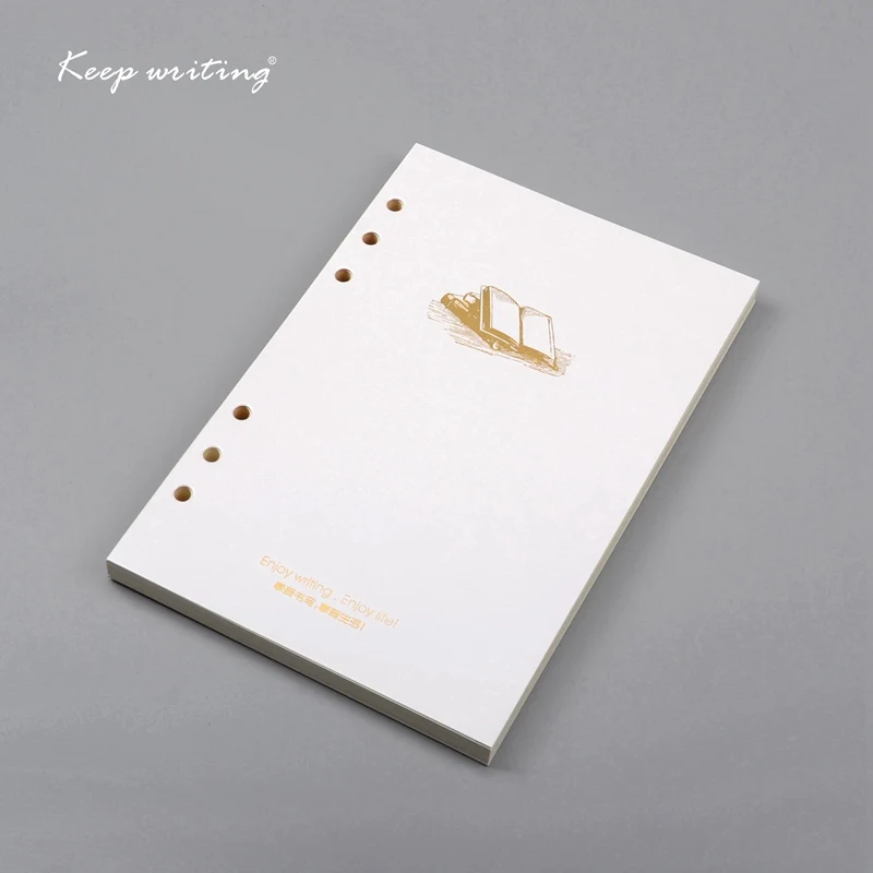 

A5 filler paper for Organizer Notebooks 6 Holes lined papers line pages 100gsm Inner Page For Filofax Ring Binder notepad diary