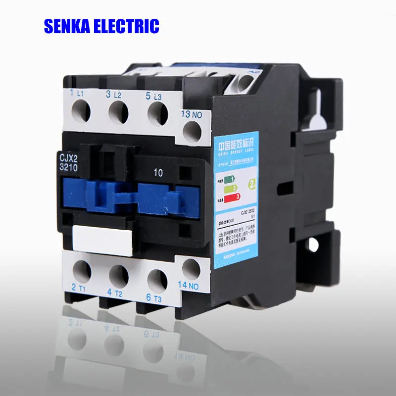32A 3P + без Φ контактор переменного тока CJX2 3210 380V 220V 110V 36V 24V|32a contactor|ac contactorcontactor ac |