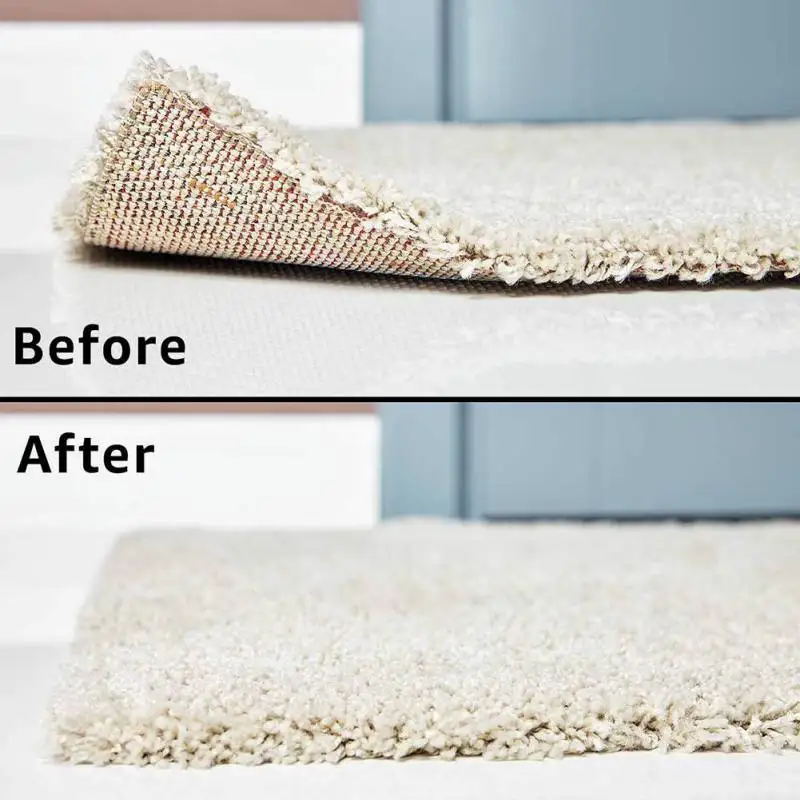 Floor Rug Mat Grippers Carpet Mat Non Slip Anti Curling Grip Mat Pad For Home Living Room Bedroom
