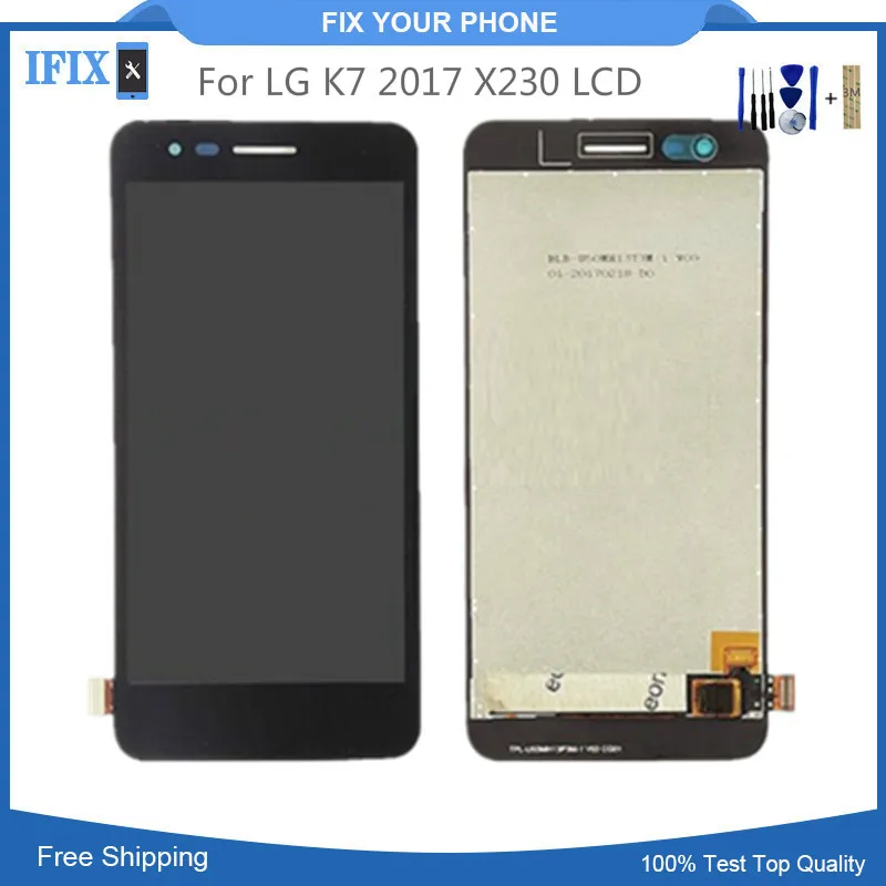 Для LG K7 2017X230 ЖК дисплей кодирующий преобразователь сенсорного экрана в сборе