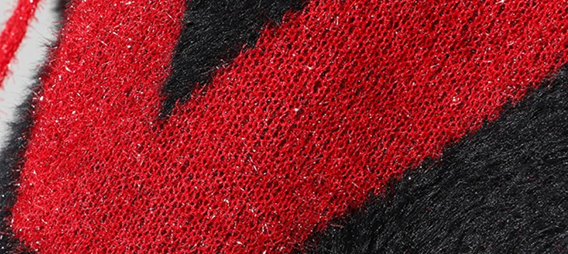 TWOTWINSTYLE вязанные пуловеры с буквами, топы, женский свитер с круглым вырезом и длинным рукавом, хит цветов, женский свитер с кисточками, осенняя одежда