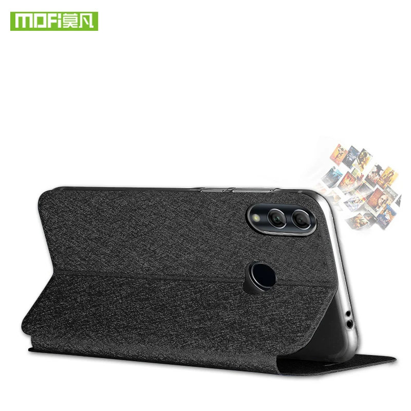 MOFi для huawei P Smart 2019 чехол силиконовый Чехол кожаный PU флип 6 21 fundas |