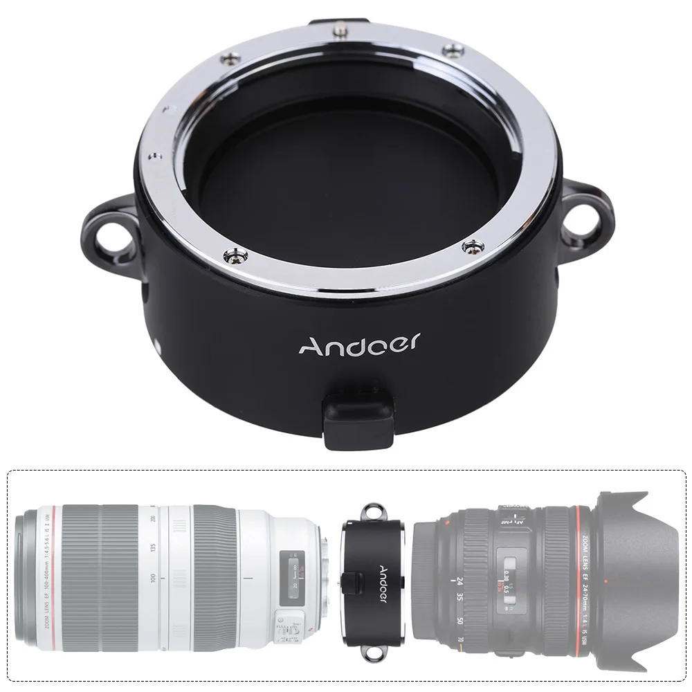 Держатель для объектива Andoer инструмент быстрой смены двойной держатель Canon | Отзывы и видеообзор -32825623393