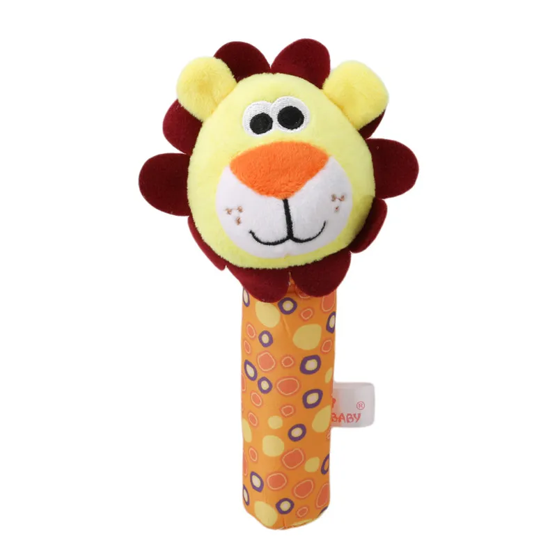 Горячая 16 см Младенческая Детская плюшевая погремушка мобильный BB Бар игрушка