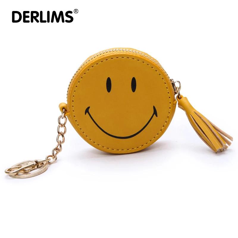 Derlims Новый улыбающееся Уход за кожей лица нулевой бумажник Ленточки маленький