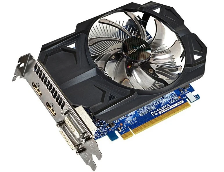 Видеокарта GIGABYTE GTX 750 2 Гб 128 бит GDDR5 видеокарты для nVIDIA Geforce GTX750 Hdmi Dvi б/у карты VGA в продаже gtx750ti